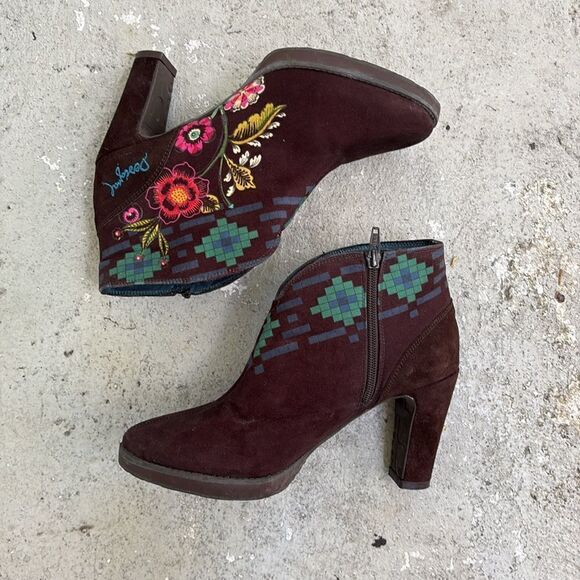 Desigual Boho ankle boots - Picture 2 of 7